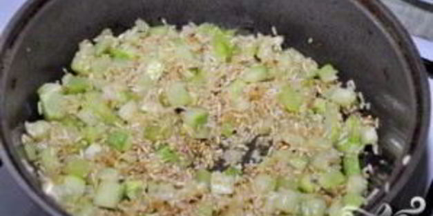 ризотто с овощами