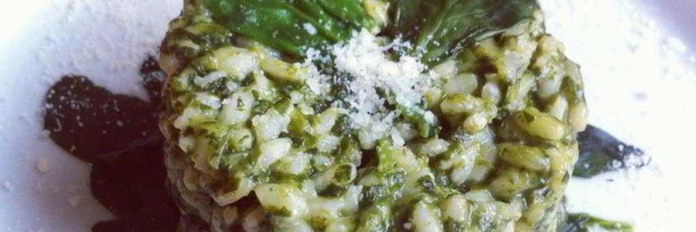 Ризотто со шпинатом