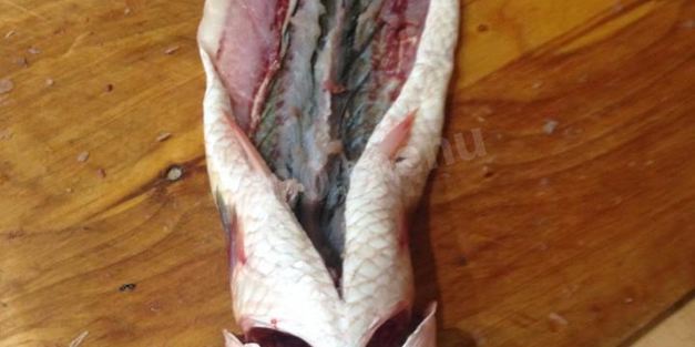 белый амур запеченный в духовке фаршированный