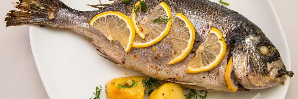 Дорада с лимоном