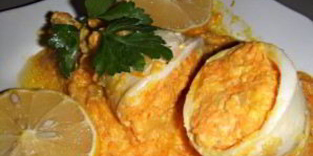 фаршированные кальмары в мультиварке