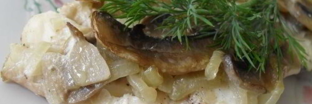 Филе минтая в духовке