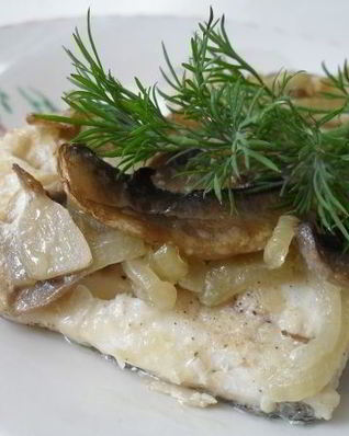 Филе минтая в духовке