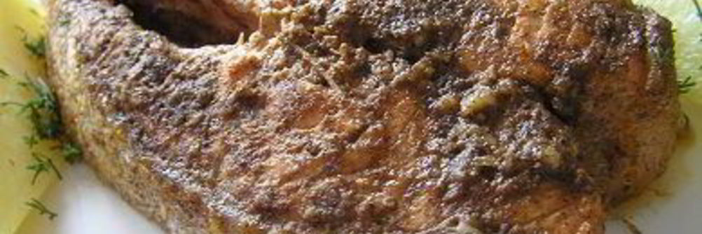 Форель по-индийски с картофелем