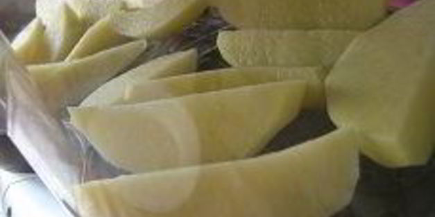 форель по-индийски с картофелем