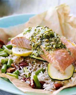 Горбуша на пару в мультиварке