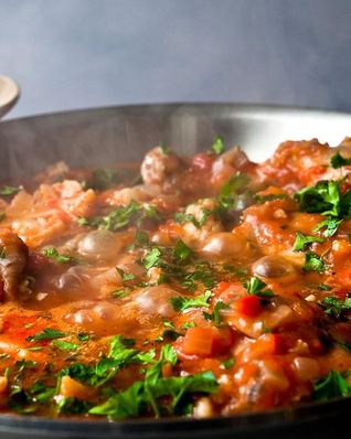 Горбуша под маринадом из моркови и лука