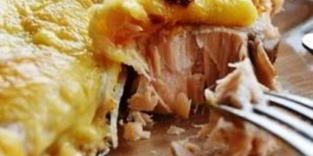 горбуша под сыром