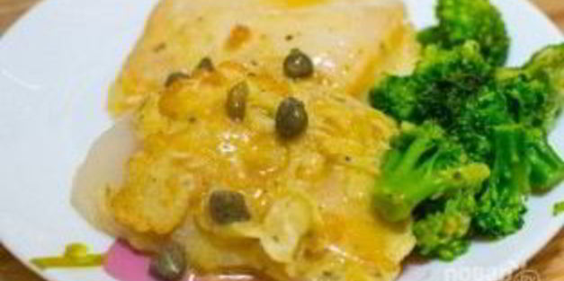 кальмары с брокколи