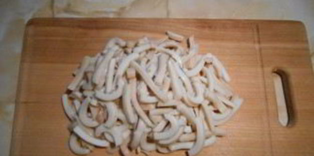 кальмары с плавленым сыром