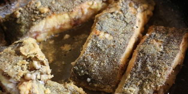 камбала в сметане