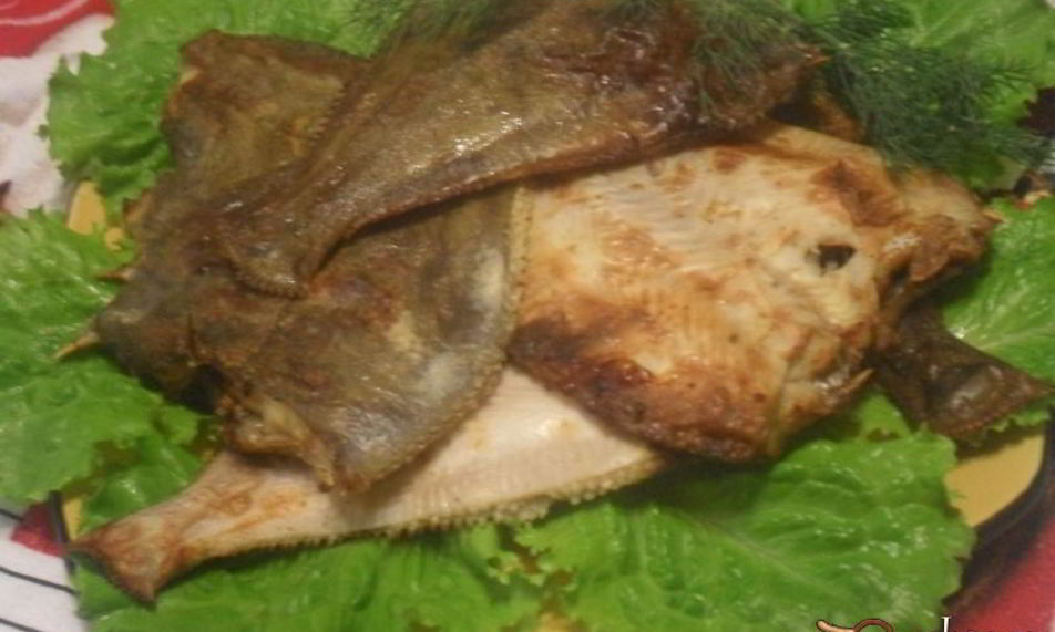 Рецепт камбала, запеченная в аэрогриле