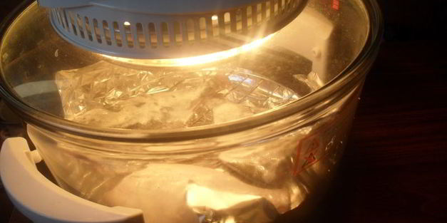 камбала, запеченная в аэрогриле