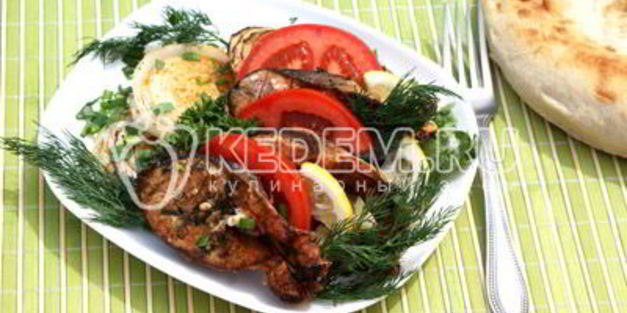 кета на гриле