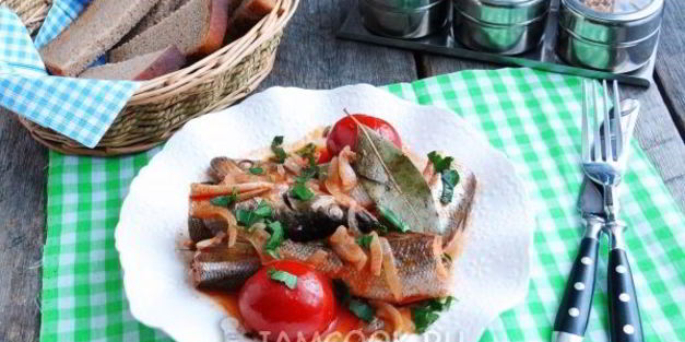 корюшка с томатами в мультиварке