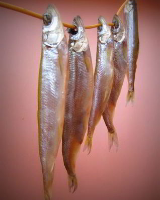 Корюшка вяленая