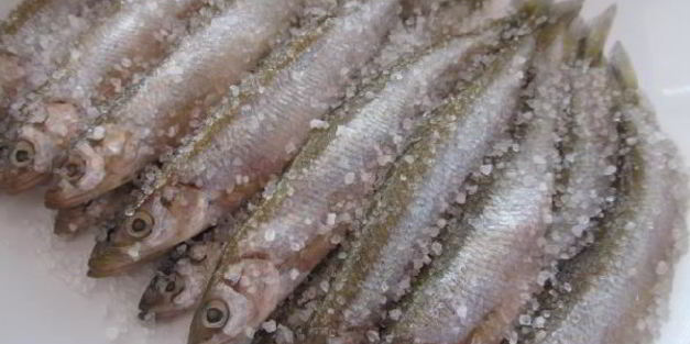 корюшка вяленая