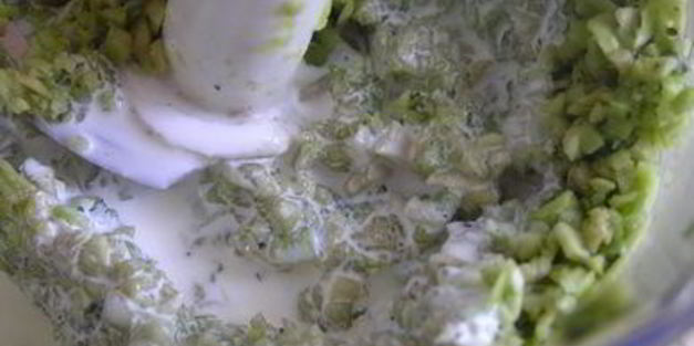 креветки с грейпфрутом и авокадо