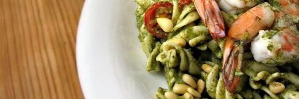 Креветки с маскарпоне