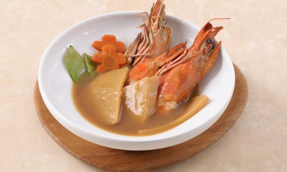 Рецепт креветки с овощами и ароматным соусом