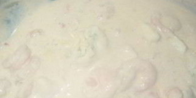 креветки в сырно-чесночном соусе