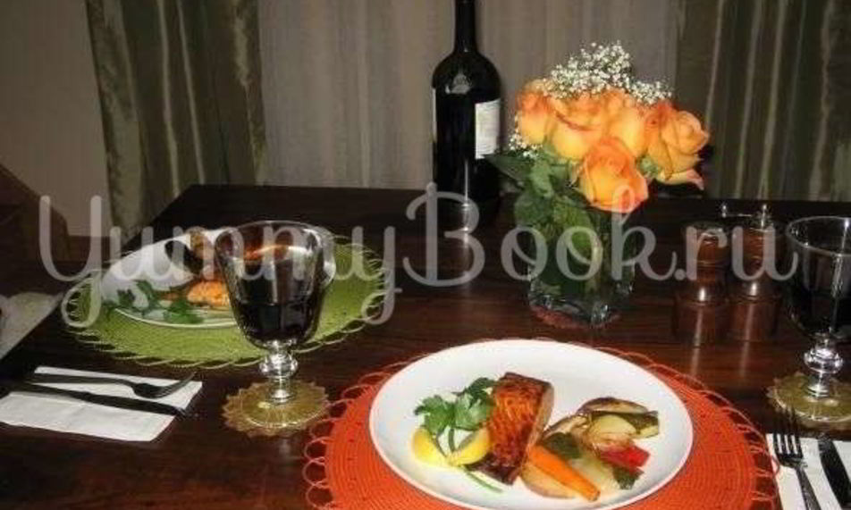 Рецепт лосось по-канадски