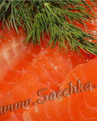 Малосольная красная рыба по-фински