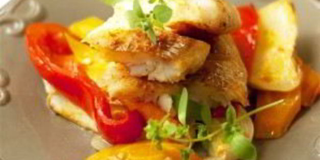 минтай с овощами