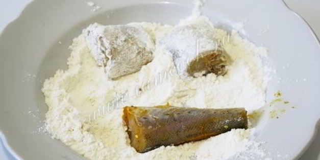 минтай тушеный с овощами