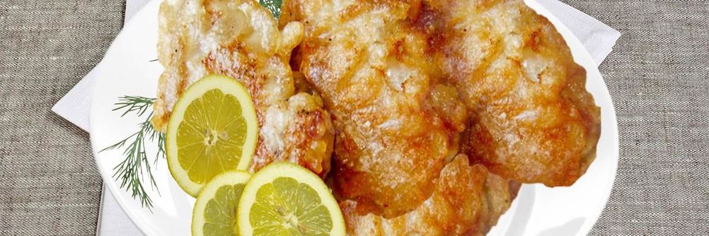 Минтай в кляре на кефире