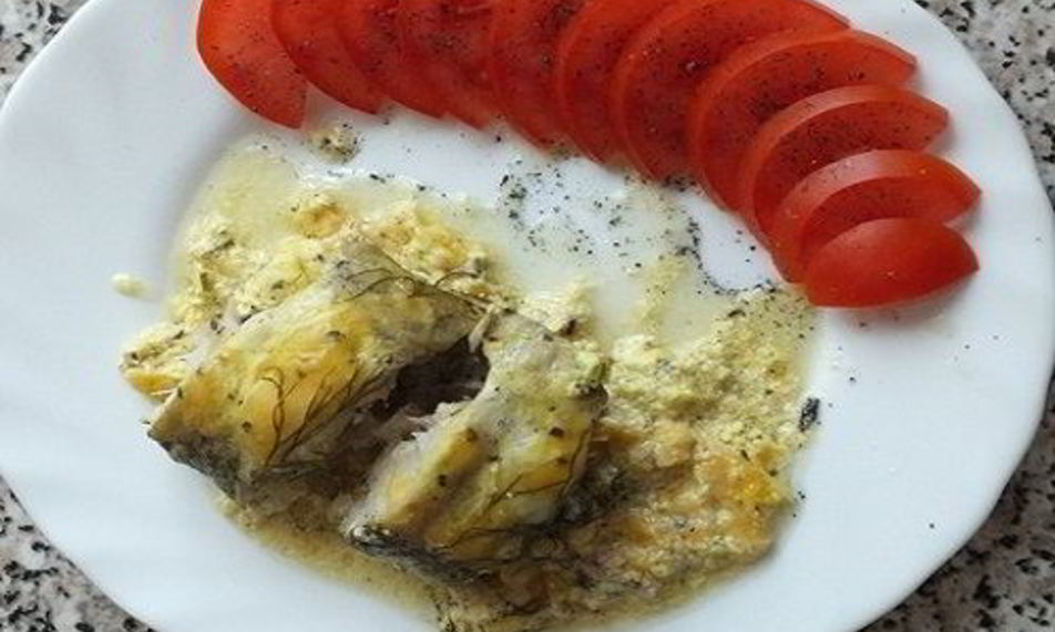 Рецепт минтай в сметане в духовке