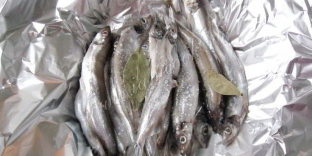 мойва запеченная в духовке