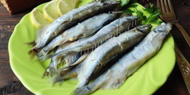 мойва запеченная в духовке