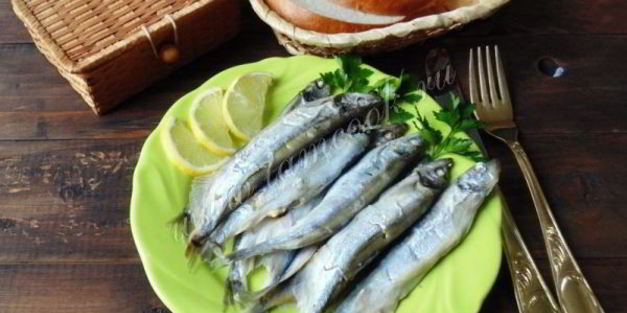 мойва запеченная в духовке