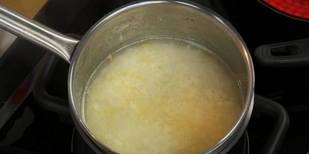 окунь под карамельной корочкой с рисом басмати