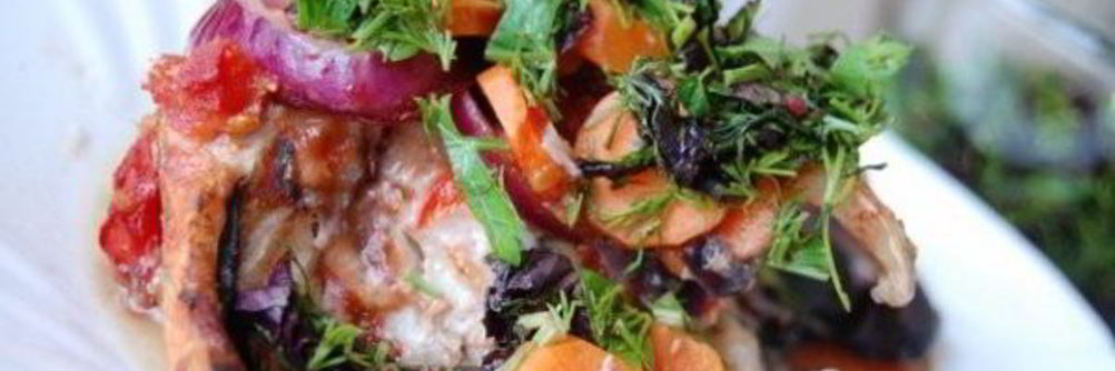 Окунь в арабском стиле