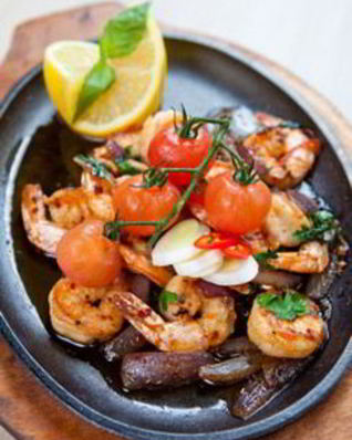 Острые тигровые креветки