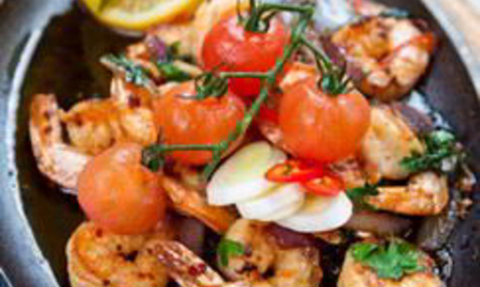 Рецепт острые тигровые креветки