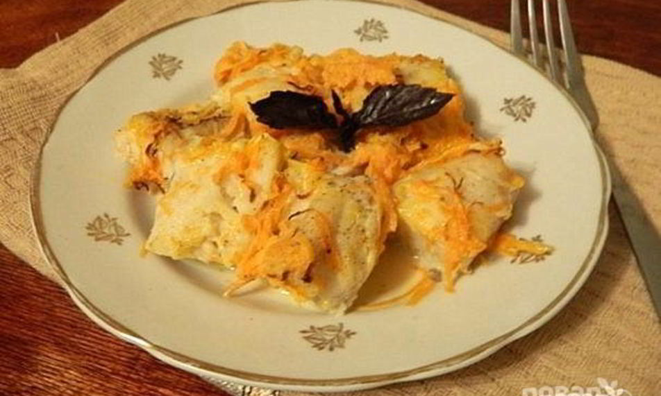 Рецепт рыба хек, запеченная в молоке