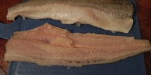 рыба хек, запеченная в молоке