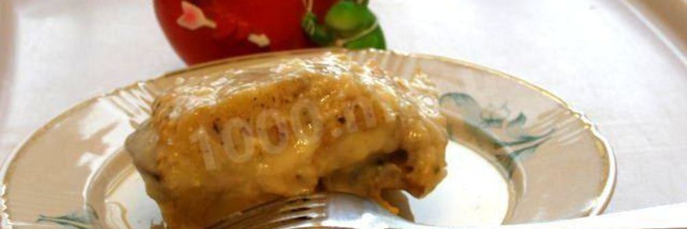 Рыба со сливками запеченная