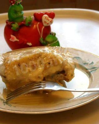 Рыба со сливками запеченная