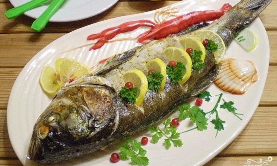 Рецепт рыба в духовке со сметаной