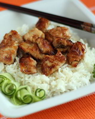 Рыба в имбирном маринаде