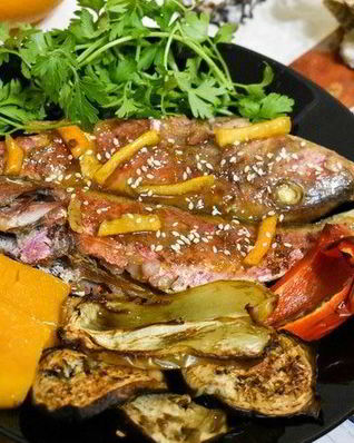 Рыба в карамельном соусе по-вьетнамски