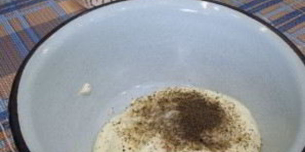 рыба, запеченная на костре