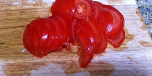 рыба запеченная с овощами