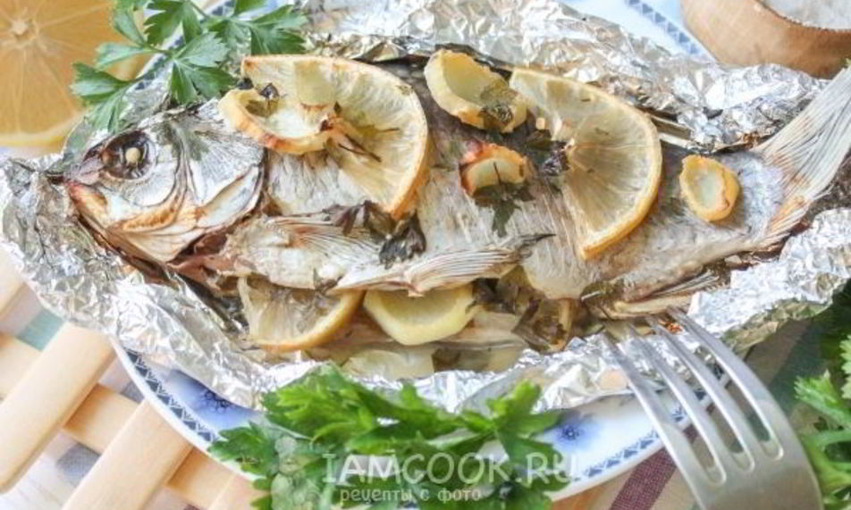 Рецепт рыба запеченная в фольге в духовке