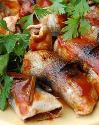 Салака в томате