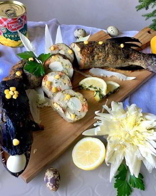 Щука фаршированная Первый улов